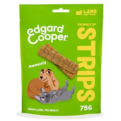 Imagen de Edgard Cooper premios para Perros, (Manzana 1 x 50g), Pequeño, bocaditos Campeones, Sin Cereales, Perros Veganos, Entrenamiento llenos de Fruta Fresca