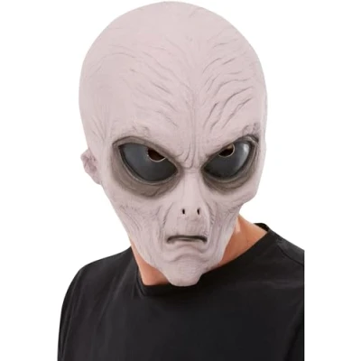 Imagen de Smiffys Máscara de látex alien, Morado