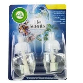 Imagen de Recambio eléctrico con esencia a oasis AIR WICK Life scents 2 uds.x 19 ml.