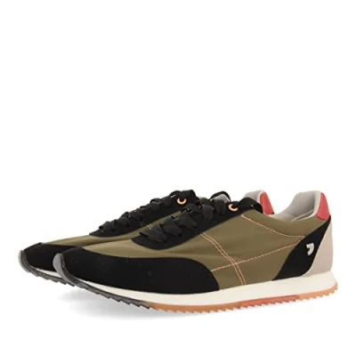 Imagen de Sneakers Kaki con Piezas Multicolores para Mujer rossland