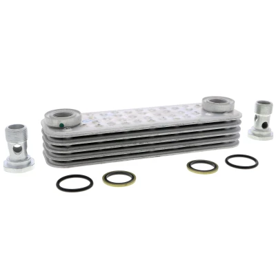 Imagen de VEMO V48 60 0040 Radiador de Aceite con junta tornillos LAND ROVER: Defender SUV Cabrio