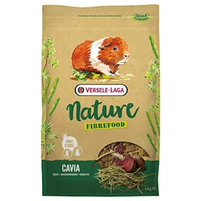 Imagen de Versele Laga Nature Fibrefood Cavia 2,75 kg Mezcla variada y Rica en Fibras para cobayas sensibles Dientes sanos Buena digestión