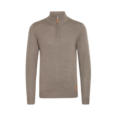 Imagen de BLEND Robin Jersey Suéter Troyer para Hombre con Cuello Alto Cremallera, tamaño:3XL, Color:Zink Mix (70815)