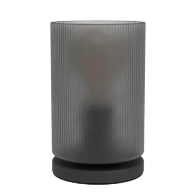 Imagen de EGLO Lámpara de mesa Colomera, negro/gris