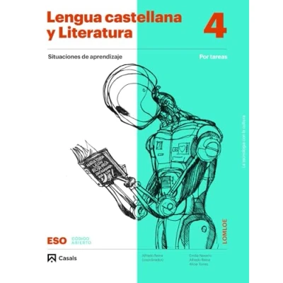 Imagen de Lengua castellana y Literatura por tareas 4 ESO LOMLOE SUR