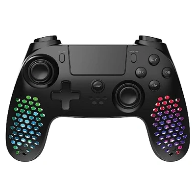 Imagen de Mando LED inalámbrico hexalight ultraligero para PS4, PS3 y PC