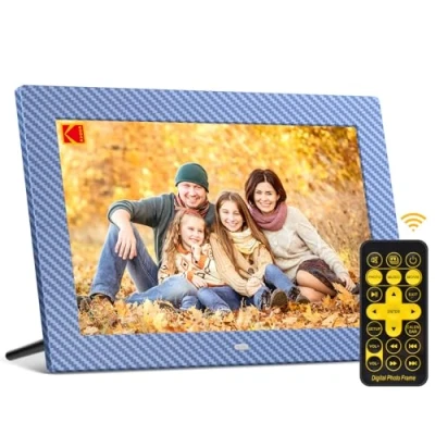 Imagen de KODAK Marco de Fotos Digital 10,1 Pulgadas Digitales HD IPS Pantalla Electrónico, No Wifi, Calendario, Soporte Tarjeta SD, USB, Control Remoto, Compartir Imágenes, Música, Video(Non Touchscreen)