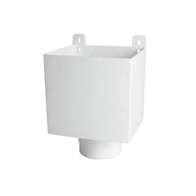 Imagen de Toma de gargola, modelo BA080, con salida 80 mm, color blanco (referencia: Jimten 038151)