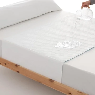 Imagen de Empapadores Cama Adultos Lavable y Ajustable, Protector Colchón, Impermeable, Reutilizable, 4 Capas, Más de 200 Lavados. Fabricado en España. (1, 135X85 (2 Unidades))