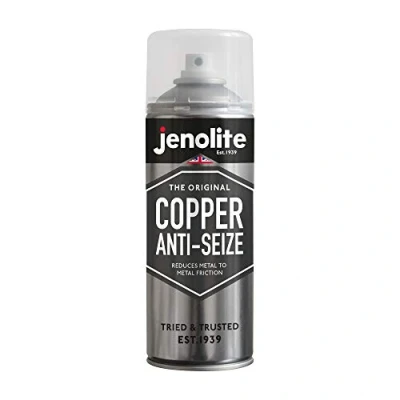 Imagen de JENOLITE Cobre antiagarre: 400 ml (resistente a altas temperaturas, protege contra la corrosión y las convulsiones, evita chirridos de freno)