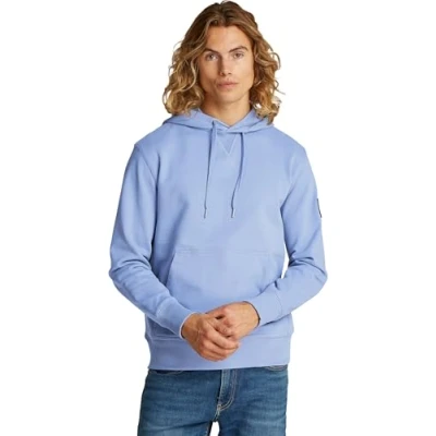 Imagen de Calvin Klein Jeans Badge Hoodie Sudadera, Hombre, Talla: XS, Tempest