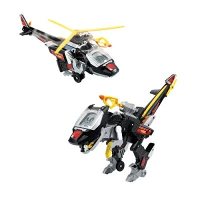 Imagen de VTech Switch &amp; GO VELOCIRRAPT Switch&amp;Go Dinos, Black el velocirráptor, Dinosaurio Que se transforma en vehículo, Juguete para niños +3 años, Versión ESP (3480 141467), Color, único