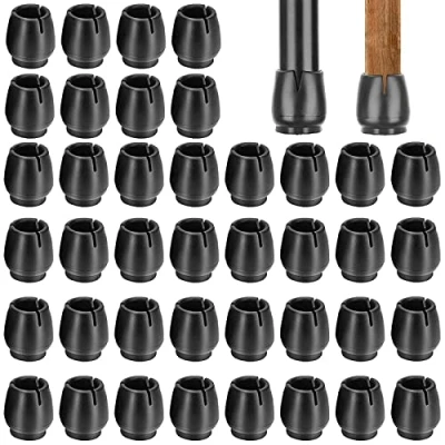 Imagen de PALUDO 40 Piezas Protector Patas Sillas con Fieltro, Tapas de Goma para Silla, Fundas Patas, Piernas Mesas Suelo Redonda (12 16 mm)
