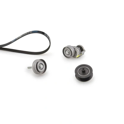 Imagen de GATES K036PK1600 Juego de correas trapeciales poli V Micro Stretch Fit VOLKSWAGEN: Golf 5, Touran I, Polo Hatchback, SEAT: Ibiza 4