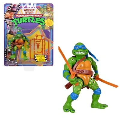 Imagen de Las Tortugas Ninja, Figura articulada de 10 cm, colección Movie Star &#039;90, Modelo Aleatorio, para niños a Partir 4 años, GIOCHI PREZIOSI, T0003