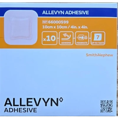 Imagen de Allevyn Classic Apósito adhesivo, 10 cm x cm, paquete de
