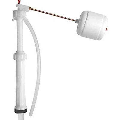 Imagen de Fominaya 144300320 Grifo Extensible Vertical 3/8&quot;, conexión en Resina (Pom), Blanco, Estandar