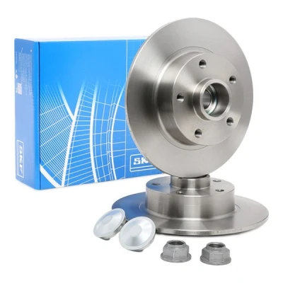 Imagen de SKF VKBD 1027 Disco de freno 260, 62 8 5 macizo con cojinete rueda incorporado, anillo sensor magnético incorporado RENAULT: Clio 4