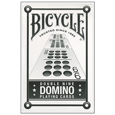 Imagen de Bicicleta doble nueve cartas de juego Domino Bicycle Double Nine Playing Cards