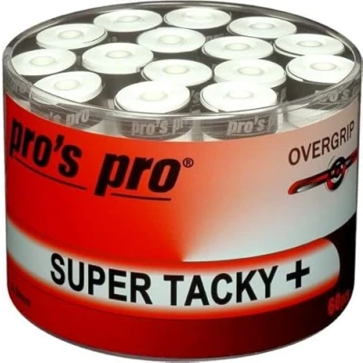 Imagen de Pro Super Tacky Plus Overgrip 60 Pack, blanco