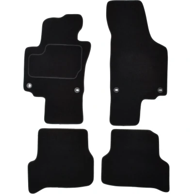 Imagen de MAMMOOTH A041 VW185 PRM 01 Juego de alfombrillas suelo textil delante y detrás 4 negro VOLKSWAGEN: Golf Plus / Crossgolf