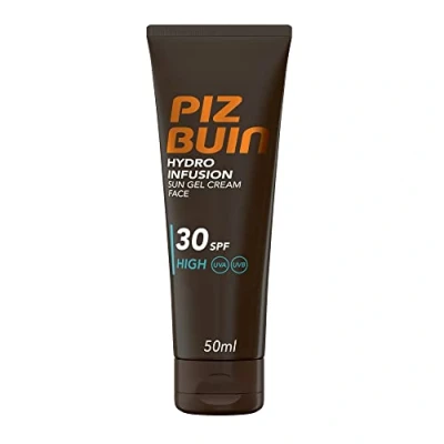 Imagen de Piz Buin, Protección Solar Facial en Gel, Hydro Infusion SPF 30 Alta, 50 ml