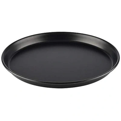 Imagen de APS Plato para pizza redondo Ø 26/24,3 x 2,5 cm bandeja de chapa azul, sin revestimiento, larga duración, la cocción profesional pizzas