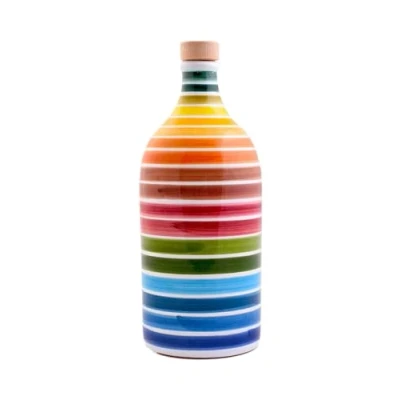 Imagen de Muraglia Aceite de Oliva Virgen Extra Botella Terracota Arcobaleno (Frutado Intenso) 500ml
