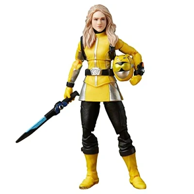 Imagen de Power Rangers Lightning Collection, Figura Ranger Amarillo Beast Morphers de 15 cm