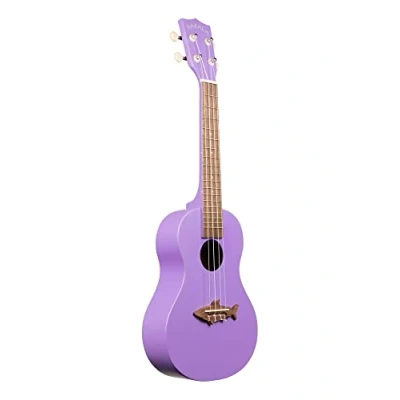 Imagen de Kala MK CS/PUR Ukulele concierto Shark Sea Urchin Purple c/funda