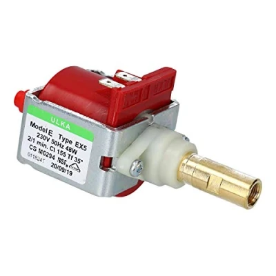 Imagen de DEKAROX Ulka EX5 Bomba de agua para cafetera eléctrica Philips Saeco 996530007753 12000140, 48 W, 230 V, 2/1 min. 50 Hz