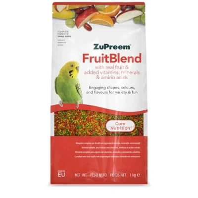 Imagen de Zupreem Multifrutas Alimento para Aves de Compañía Frutas y Vitaminas Pienso Pájaros Indicado Periquitos, Periquitos Australianos, Loros Pequeños Otros 1 kg