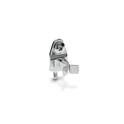 Imagen de Triton Products Gancho de Tablero Perforado con Clip Resorte Extend, Acero aleado, Plateado, Pack 10