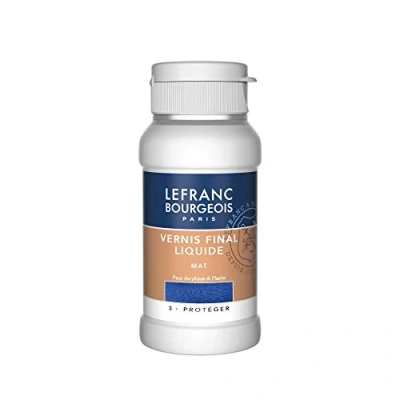 Imagen de Lefranc Bourgeois, Acrílico, BARNIZ LÍQUIDO MATE, 120ML