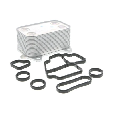 Imagen de VEMO V15 60 6061 Radiador de Aceite con junta, juntas EXPERT KITS + VOLKSWAGEN: GOLF 6, Polo V Hatchback, Transporter 5, SEAT: Leon II Hatchback