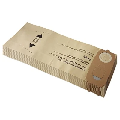 Imagen de MohMus 10 bolsas para aspiradora Vorwerk Kobold VK 118 119 120 121 122 FP con papel especial unidades Accesorios Piezas de repuesto