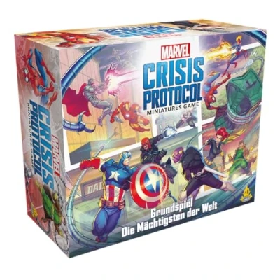 Imagen de Atomic Mass Games Marvel: Crisis Protocol Juego básico Mesa 2 Jugadores A Partir de 14 años 90 120 Minutos alemán