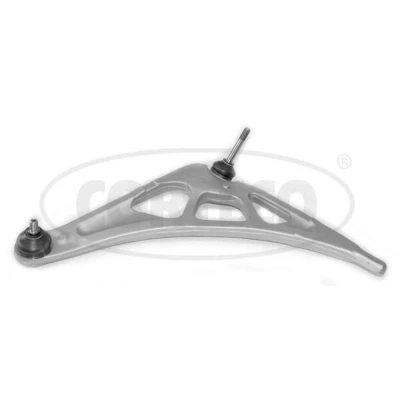 Imagen de CORTECO 49399787 Barra oscilante, suspensión de ruedas Eje delantero, izquierda, debajo Brazo oscilante transversal Aluminio BMW: 3 Coupé, Cabrio