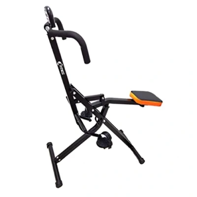 Imagen de Ffitness FLTBC300 Total Power Body Crunch Pump con pantalla LCD para el hogar, herramienta multifunción petorales, glúteos, abdominales, piernas y brazos Swap, color negro