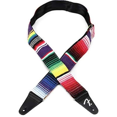Imagen de Fender® &quot;Serape Strap Correa para guitarra (poliéster y algodón, 5 cm de ancho), color morado