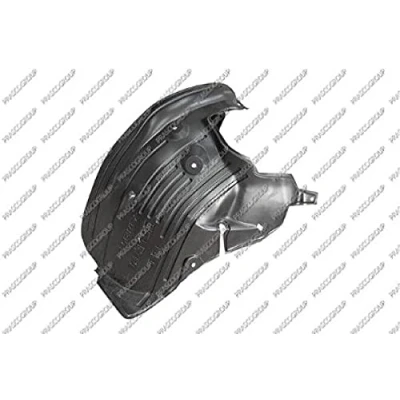 Imagen de PRASCO RN3253634 Guardabarros interior Parte trasera Delante, izquierda RENAULT: CLIO 3