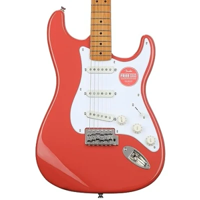 Imagen de Squier by Fender Classic Vibe &#039;50s Stratocaster, Fiesta Red