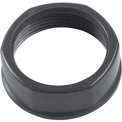 Imagen de Cornat Tuerca de unión 1 1/2 Pulgadas IG plástico Reciclado Fabricado en Alemania Conector roscado TEC356408R, Gris