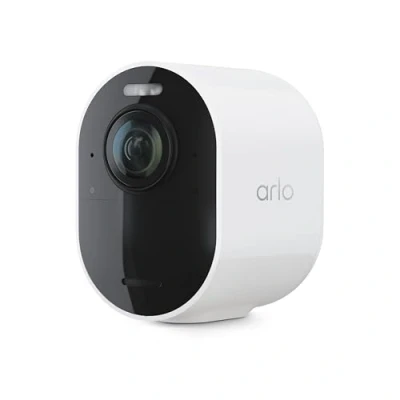 Imagen de Arlo Ultra 2 Spotlight Cámara Complemento Seguridad inalámbrica, Vídeo 4K y HDR, visión Nocturna en Color, Requiere un SmartHub o una estación Base Disponible por Separado, Color