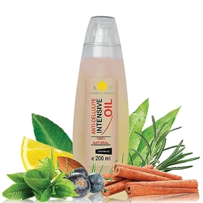 Imagen de Anticelulitico Reductor Potente con Aceites Esenciales, Adelgazante Profesional 100% Natural, Penetra 6 veces mejor que una crema anticelulítica, X más resultados, Prevención Estrías 200 ml