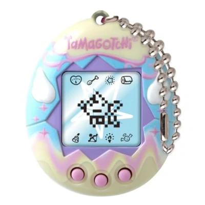 Imagen de BANDAI, Tamagotchi Angel Mascota Virtual Sky, Multicolor 42990 Juguete electrónico para Mayores de 8 años