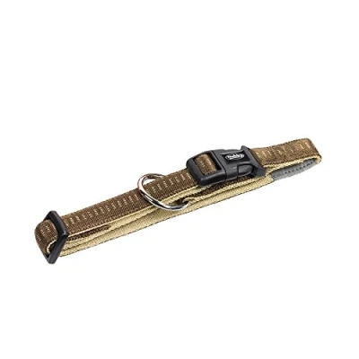 Imagen de Nobby Collar para Perro (20 30 cm, 10 mm), Color Verde Claro y marrón