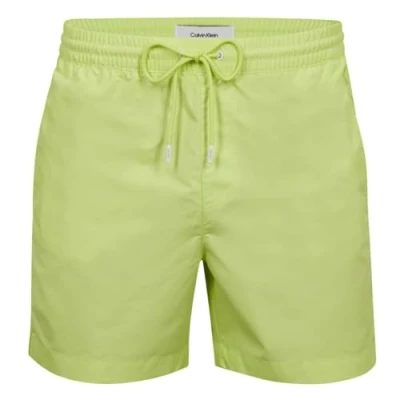 Imagen de Calvin Klein Bañador Hombre Medium Drawstring Pernera media, Amarillo, L