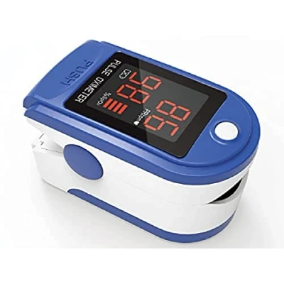 Imagen de Oxímetro de Pulso, Oxygen Monitor Bluetooth, Medición la saturación oxígeno (SpO₂), Frecuencia Cardíaca (pulso), con Alarma, APP para Android e iOS, Reporte PC