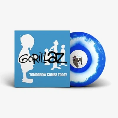 Imagen de Tomorrow Comes Today Ep Vinilo Azul/blanco Gorillaz
